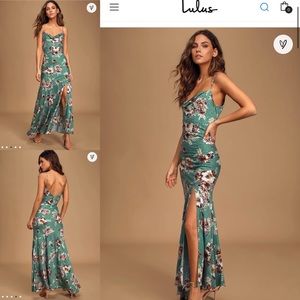 NWT Lulus maxi dress